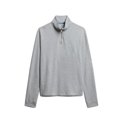 Pull côtelé à col zippé Superdry