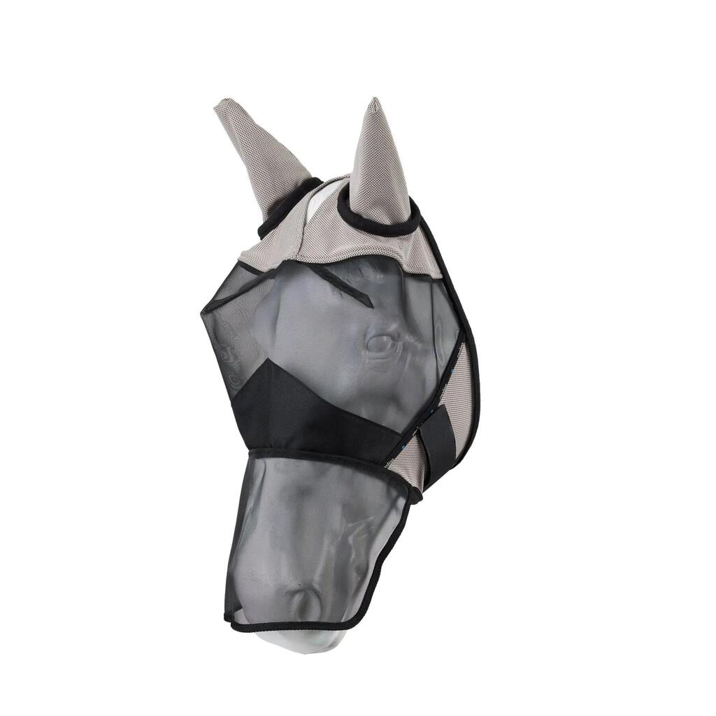 Cooling fly mask for horses Horze