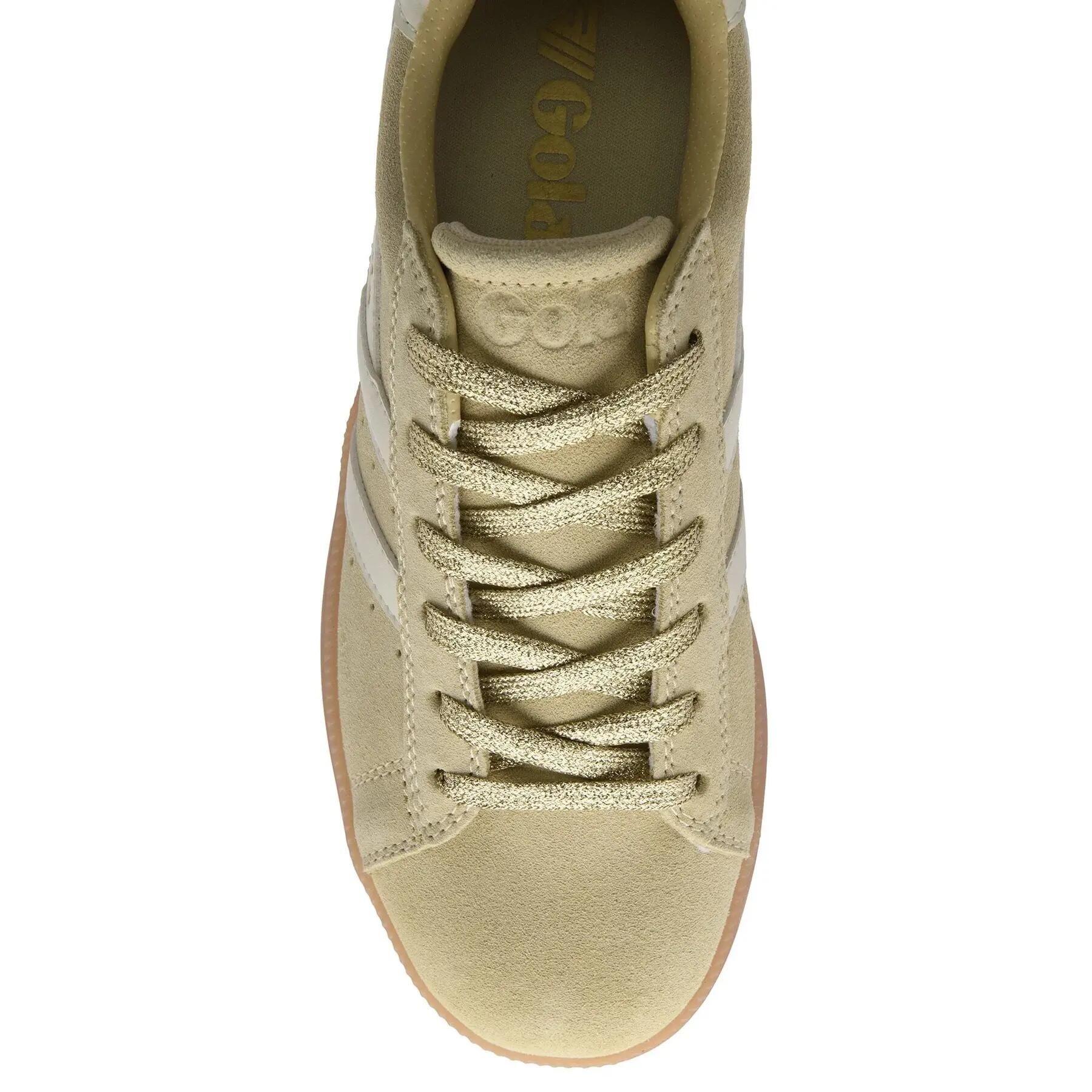 Suède damesschoenen Gola Aztec 5/5