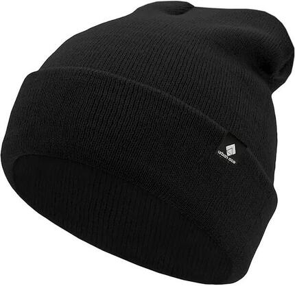 Urban Ace Jr Kinder Wintermütze aus Baumwolle, einfarbig mit Logo