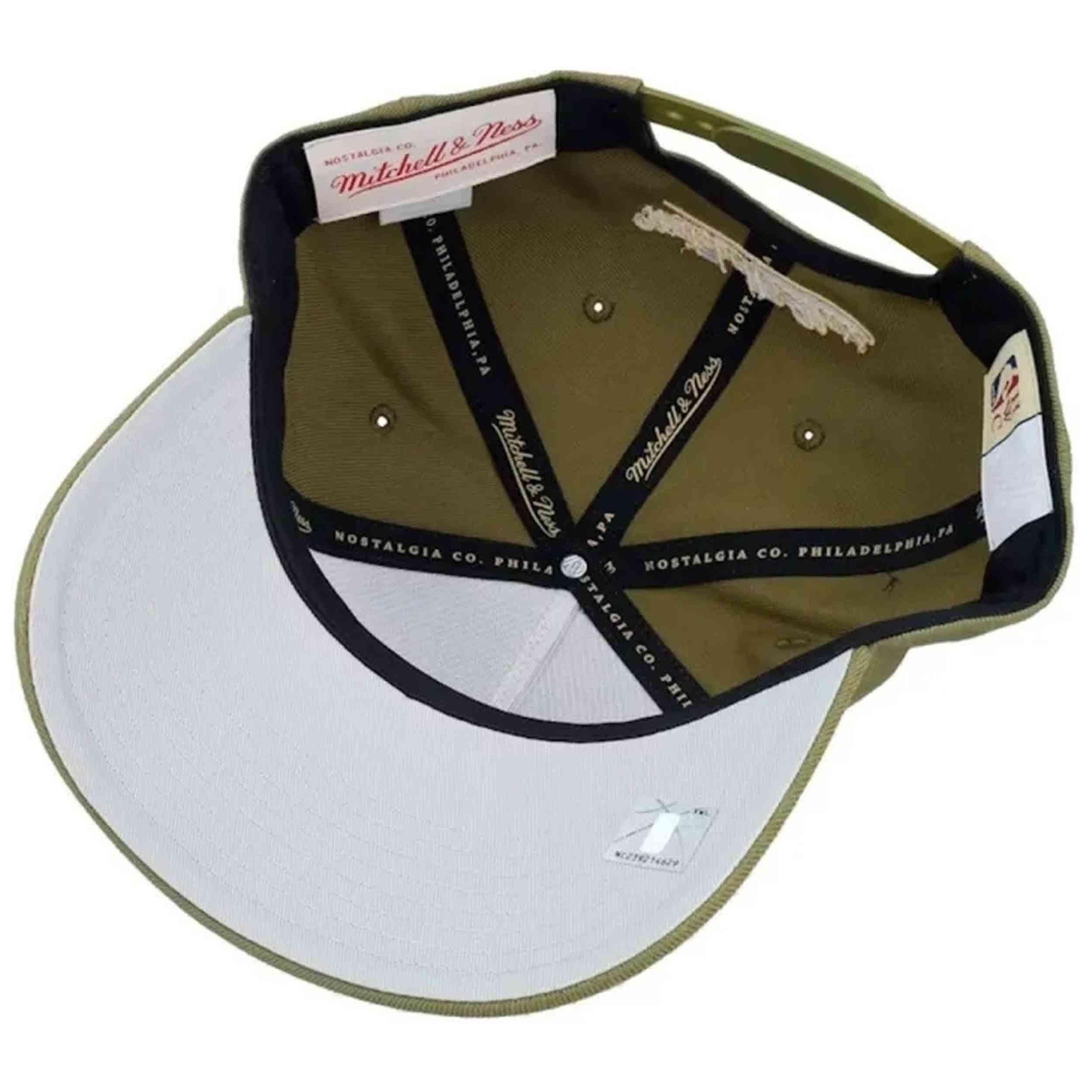 Casquette Mitchell & ness modèle HP12969-BCEOLIV pour unisexe 2/3