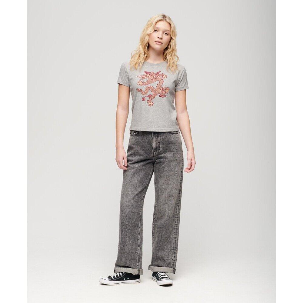 T-shirt slim femme Superdry Komodo Dragon 3/6