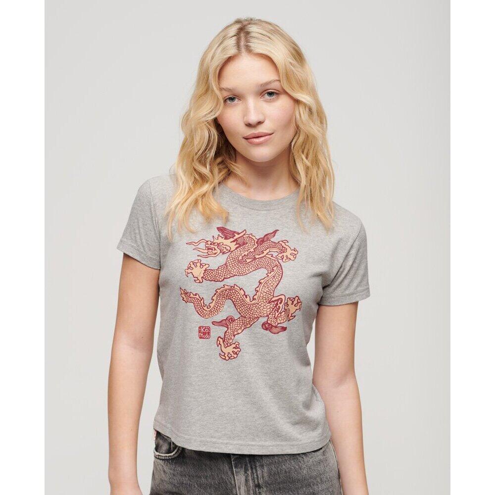 T-shirt slim femme Superdry Komodo Dragon 2/6