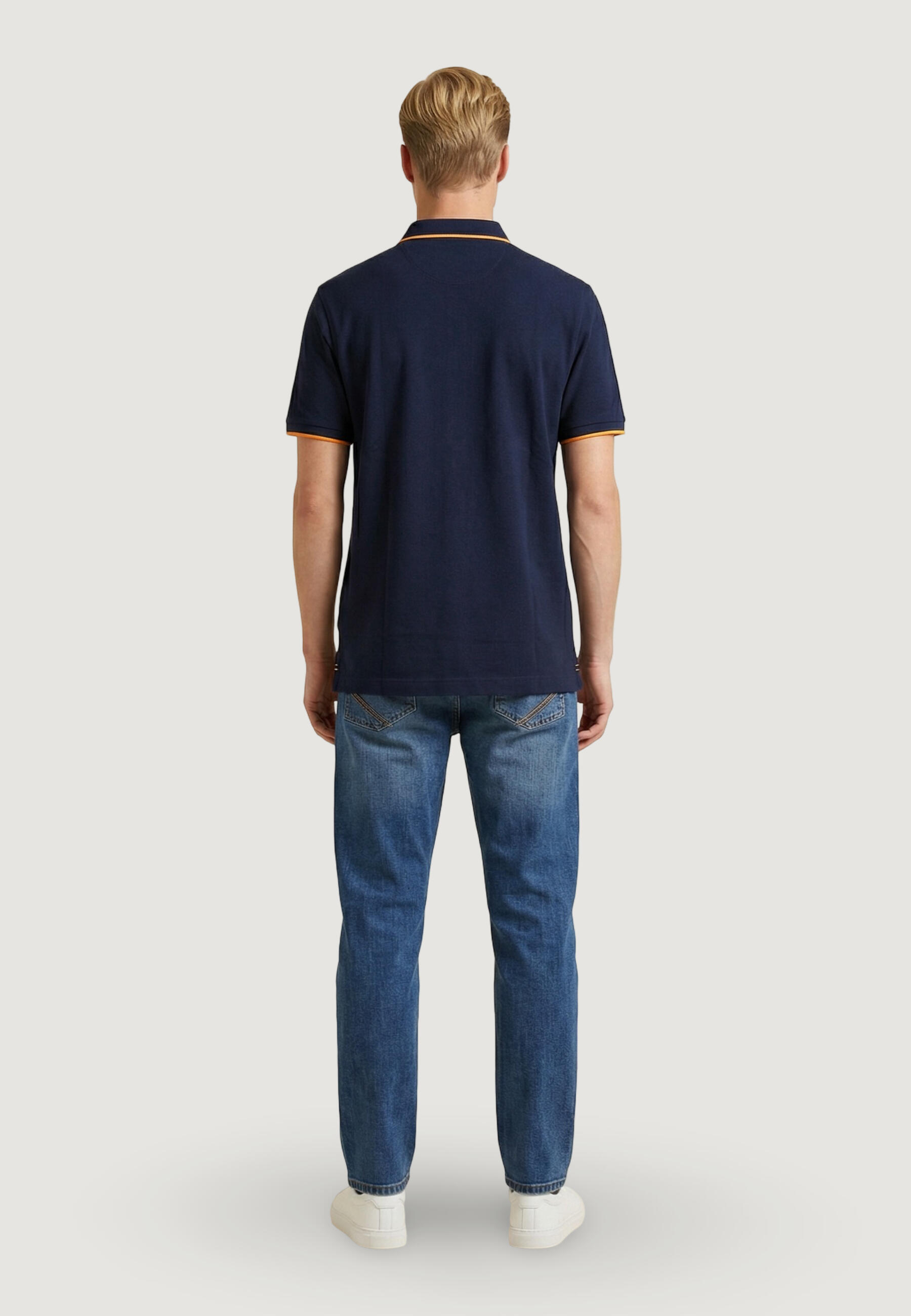 Polo maniche corte Uomo BLACK Blu 4/5