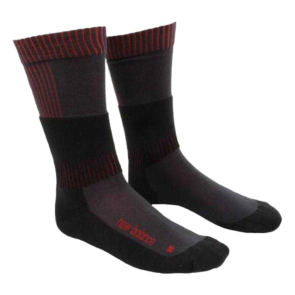 Unisex Adult Socks (Black/Grey)