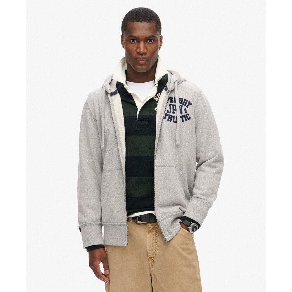 Sweatshirt à capuche zippé Superdry Vintage Athletic 3/6