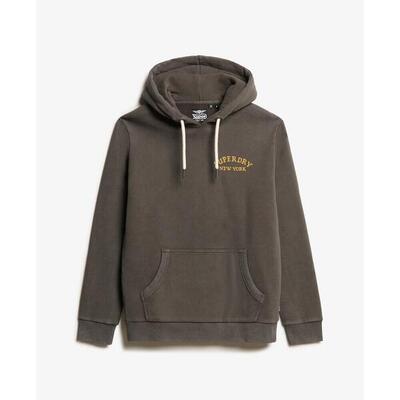 Oversized hoodie met tattoo-print op de achterkant superdry