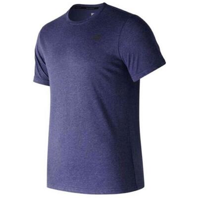 T-shirt met korte mouwen new balance model mt73080pgm voor mannen