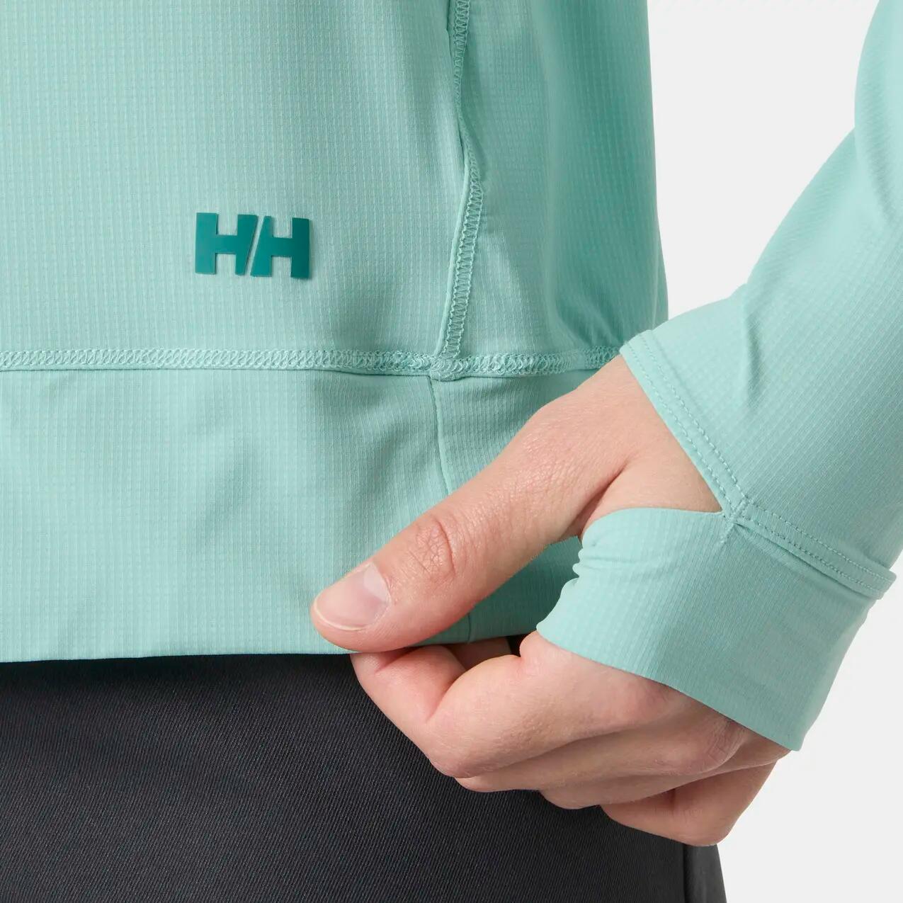Felpa con cappuccio donna mezza zip Helly Hansen Shine Solen 3/7