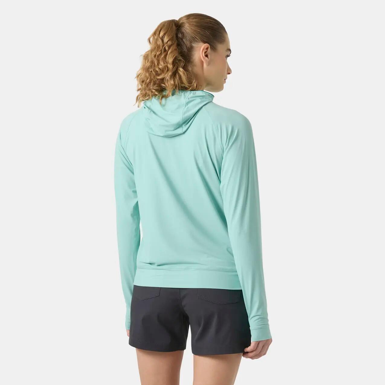 Felpa con cappuccio donna mezza zip Helly Hansen Shine Solen 4/7