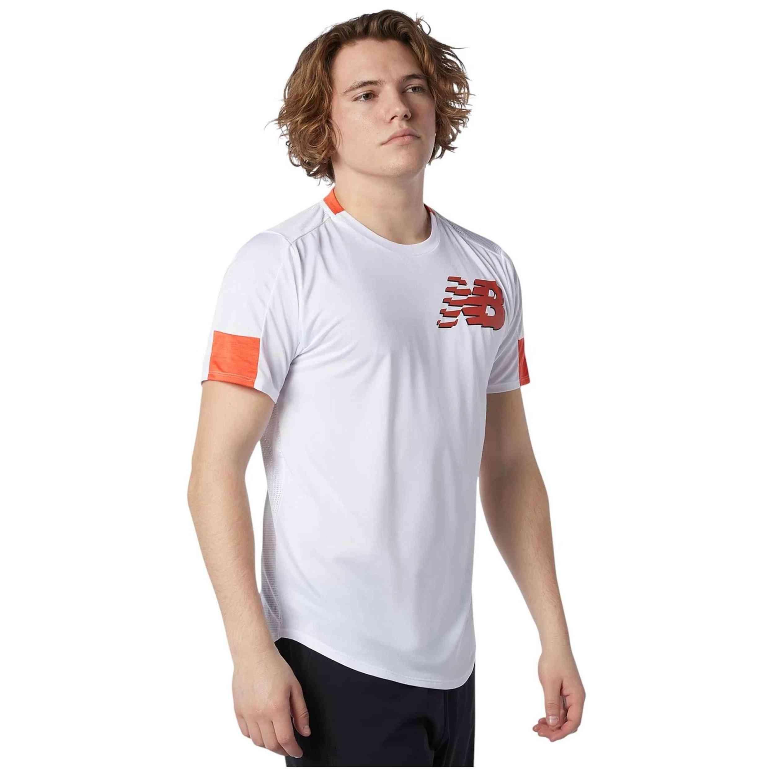 T-shirt New balance modelo MT11241-WTH para homem 2/4