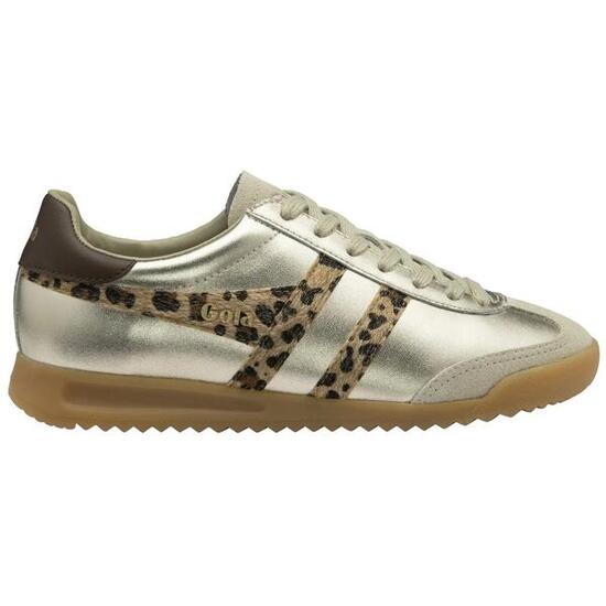 Sneakers da donna in pelle scamosciata Gola Torpedo Glimmer Safari