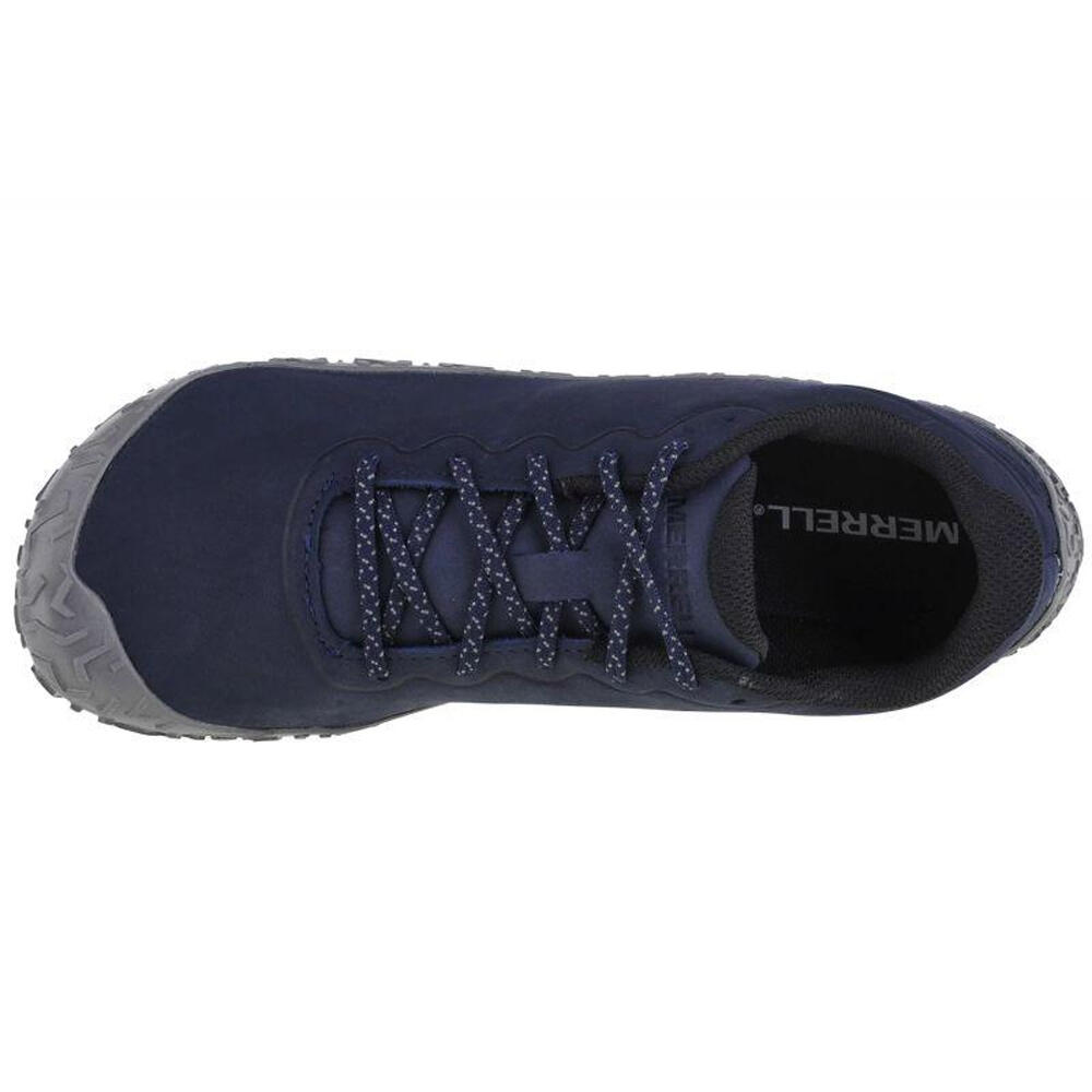 Scarpe PelleUomo Merrell Vapor Glove 6 Blu 4/4