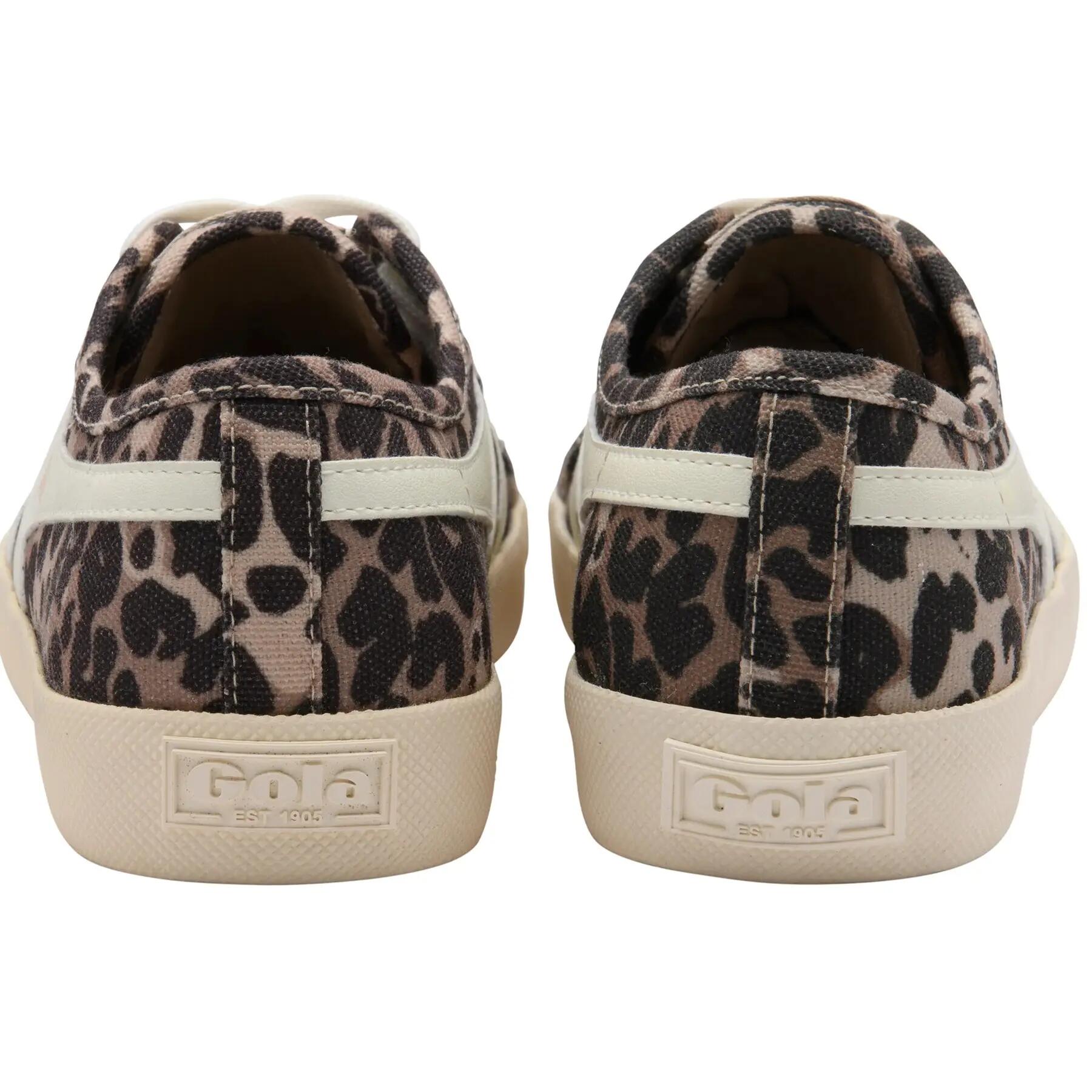 Baskets suède femme Gola Coaster Leopard 4/5