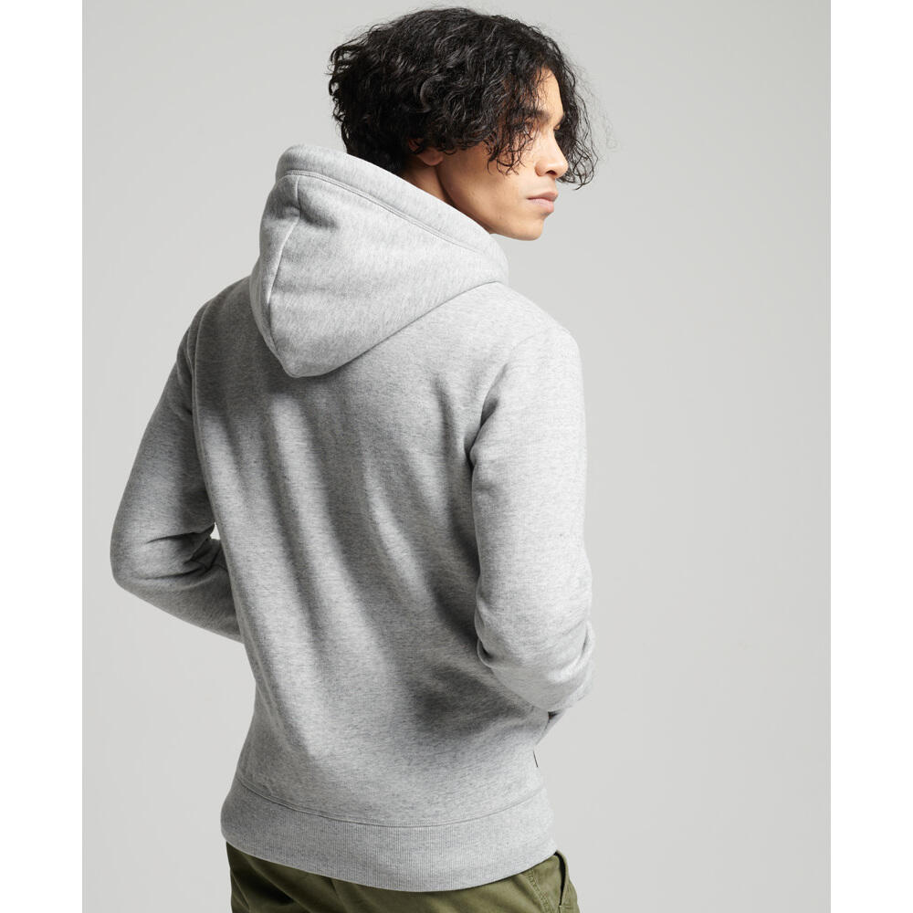 Bluza z kapturem z bawełny organicznej z zamkiem błyskawicznym Superdry Vintage 3/5