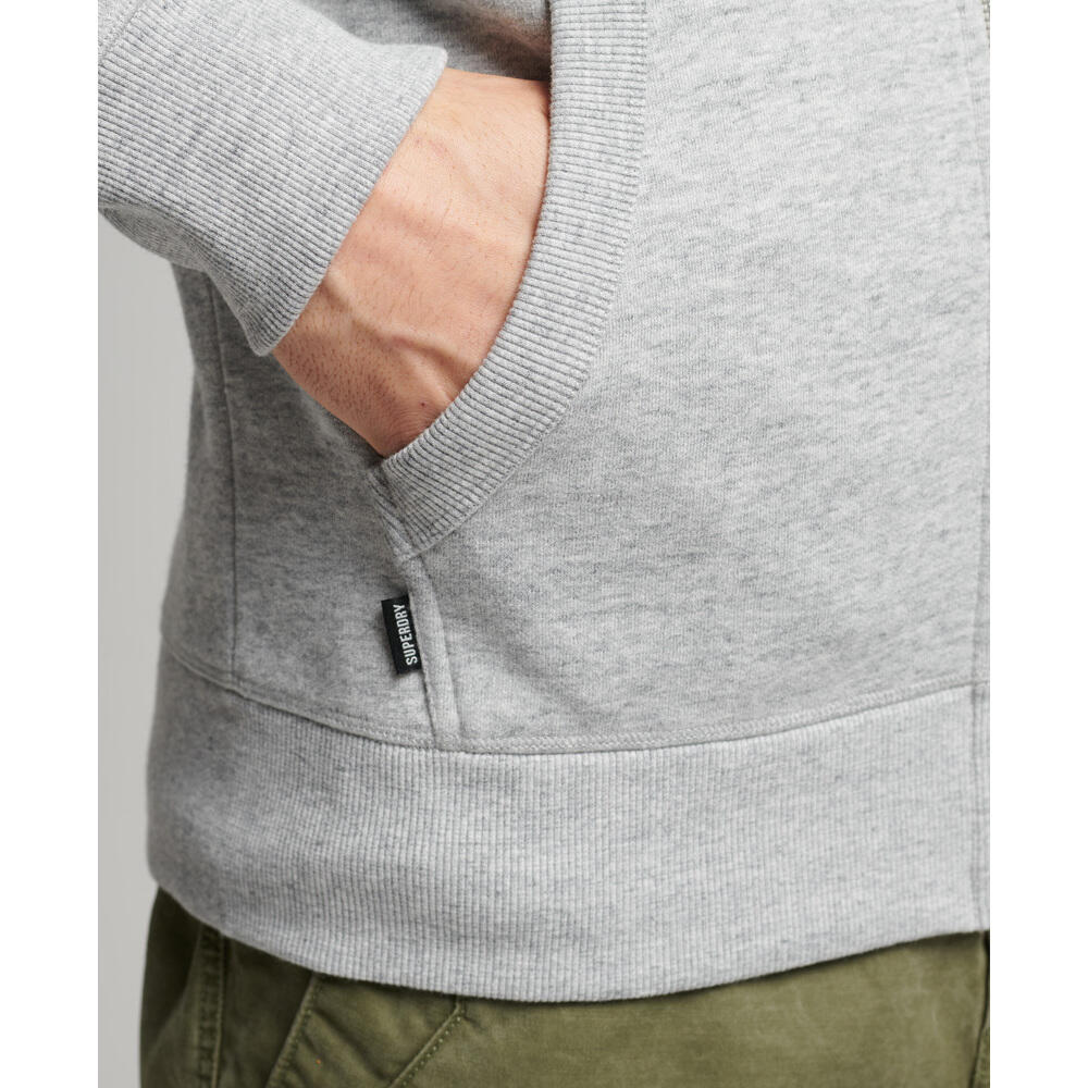 Bluza z kapturem z bawełny organicznej z zamkiem błyskawicznym Superdry Vintage 5/5