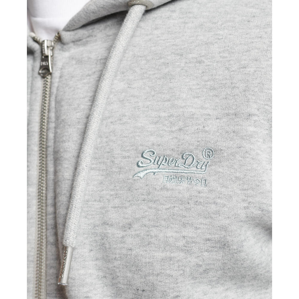 Bluza z kapturem z bawełny organicznej z zamkiem błyskawicznym Superdry Vintage 4/5