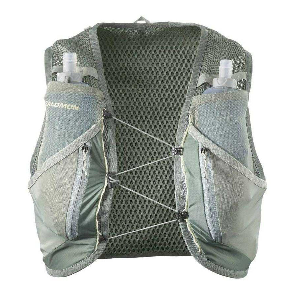 12L (Capacità) Zaino Salomon Active Skin Verde Militare 3/4