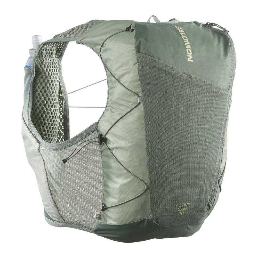 12L (Capacità) Zaino Salomon Active Skin Verde Militare 2/4