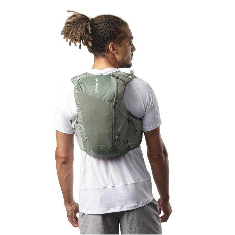 12L (Capacità) Zaino Salomon Active Skin Verde Militare 4/4