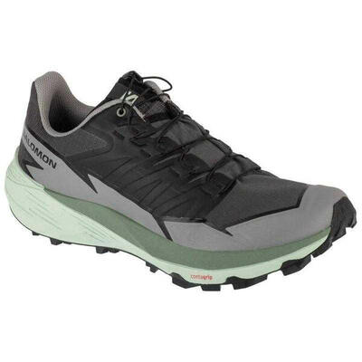 Scarpe CorsaUomo Salomon Thundercross GTX Nero Grigio