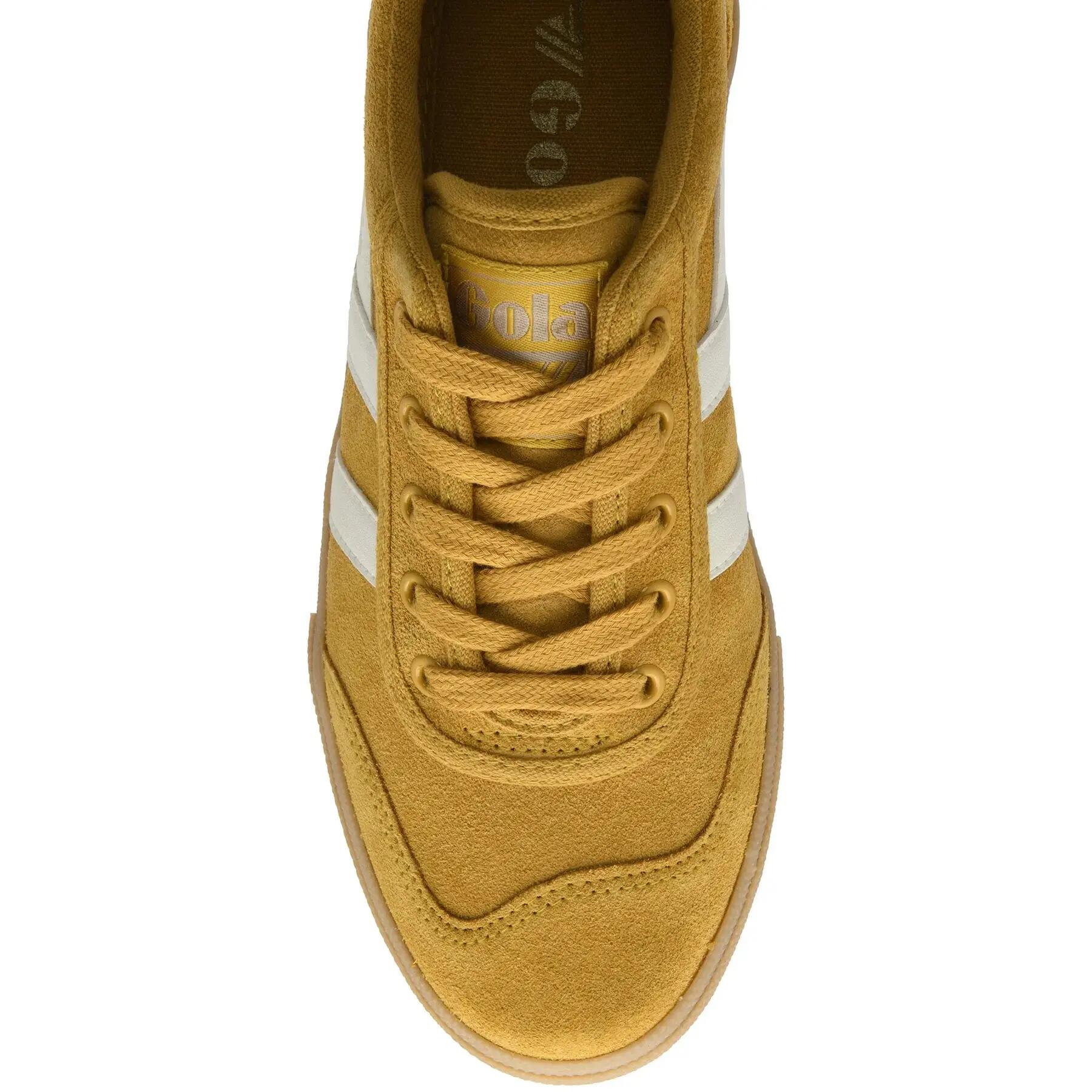 Baskets suède femme Gola Badminton Suede 5/5