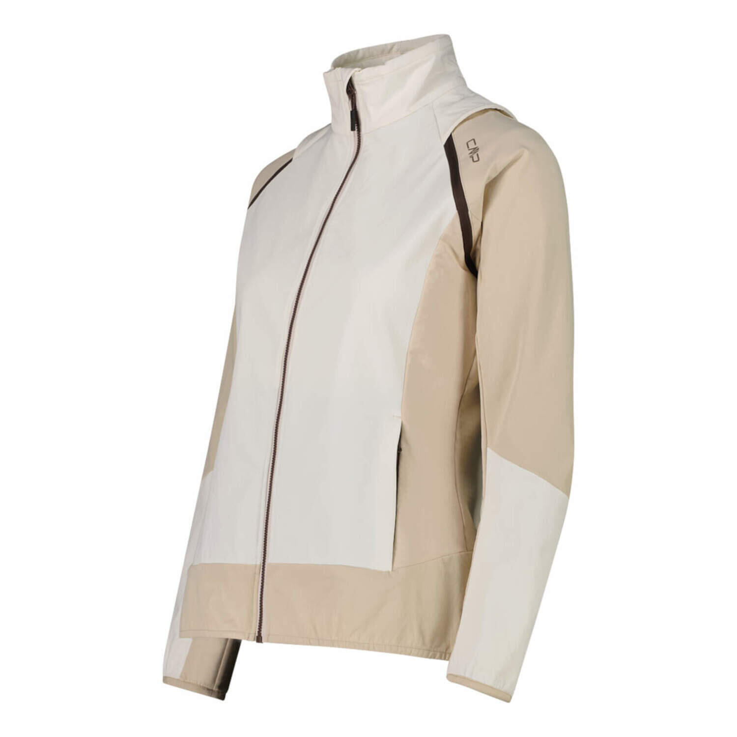 Damen Funktionsjacke WOMAN JACKET HYBRID WITH DETACHABLE 10/14