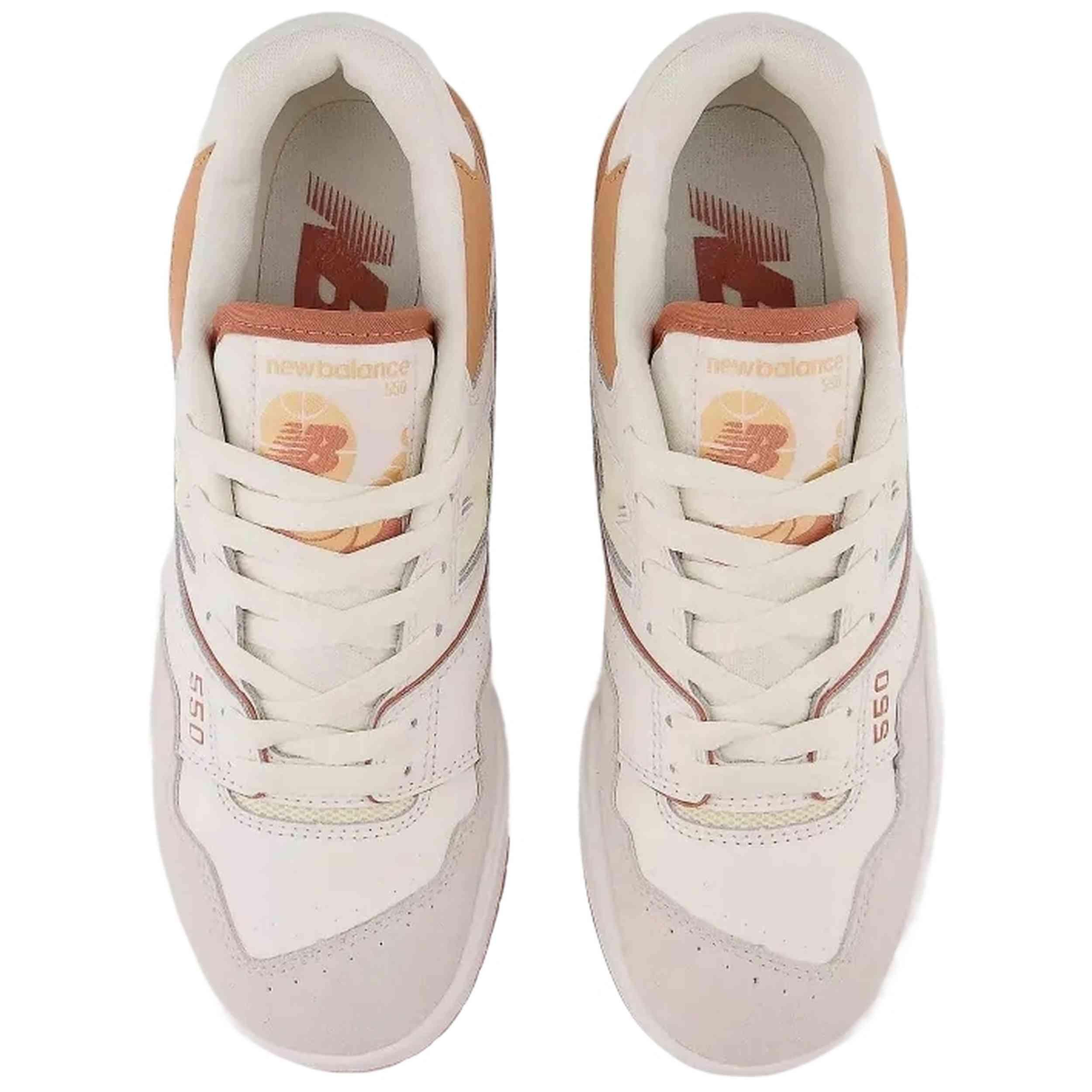 New Balance 550 White Au Lait 5/5
