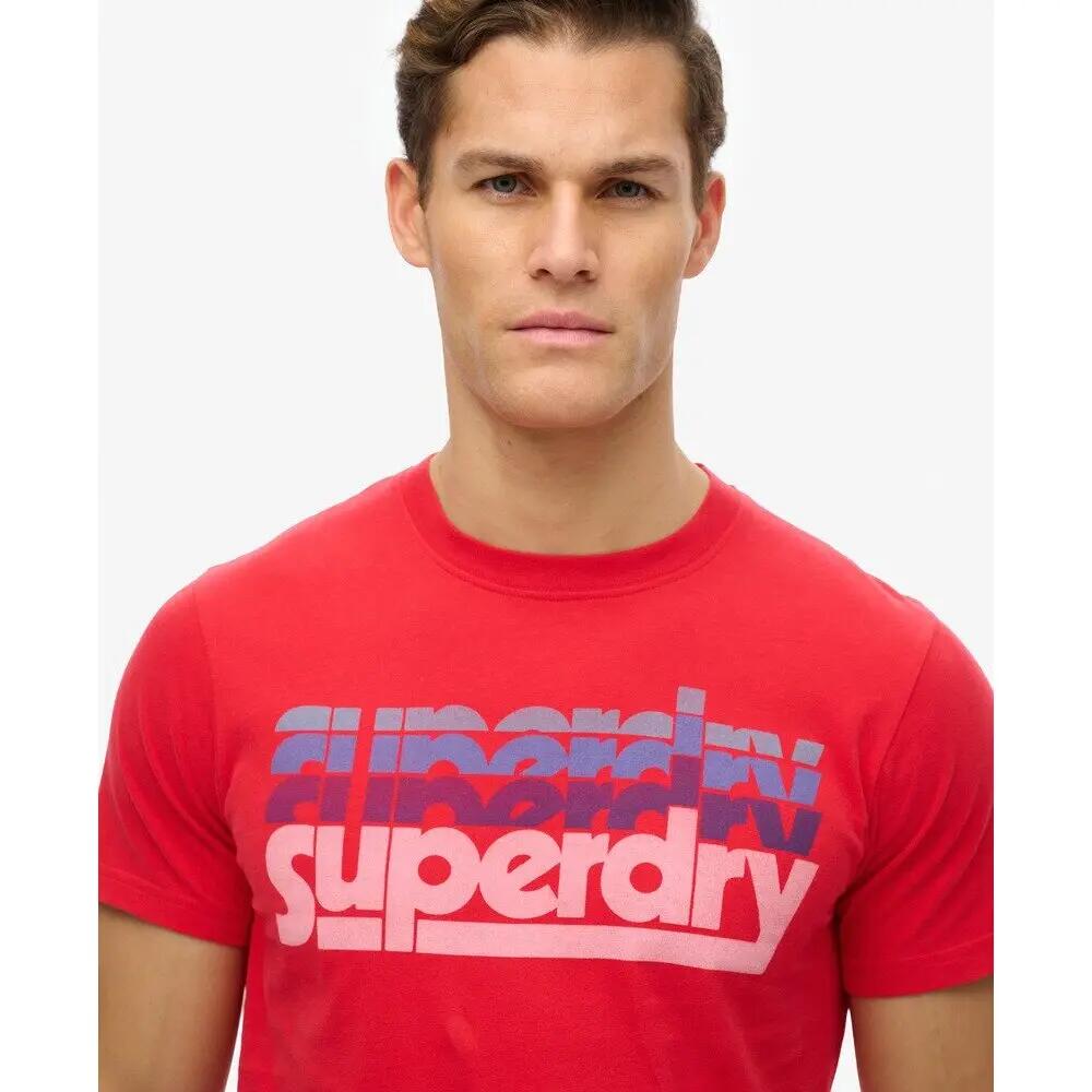 T-shirt Superdry Stacked 5/6
