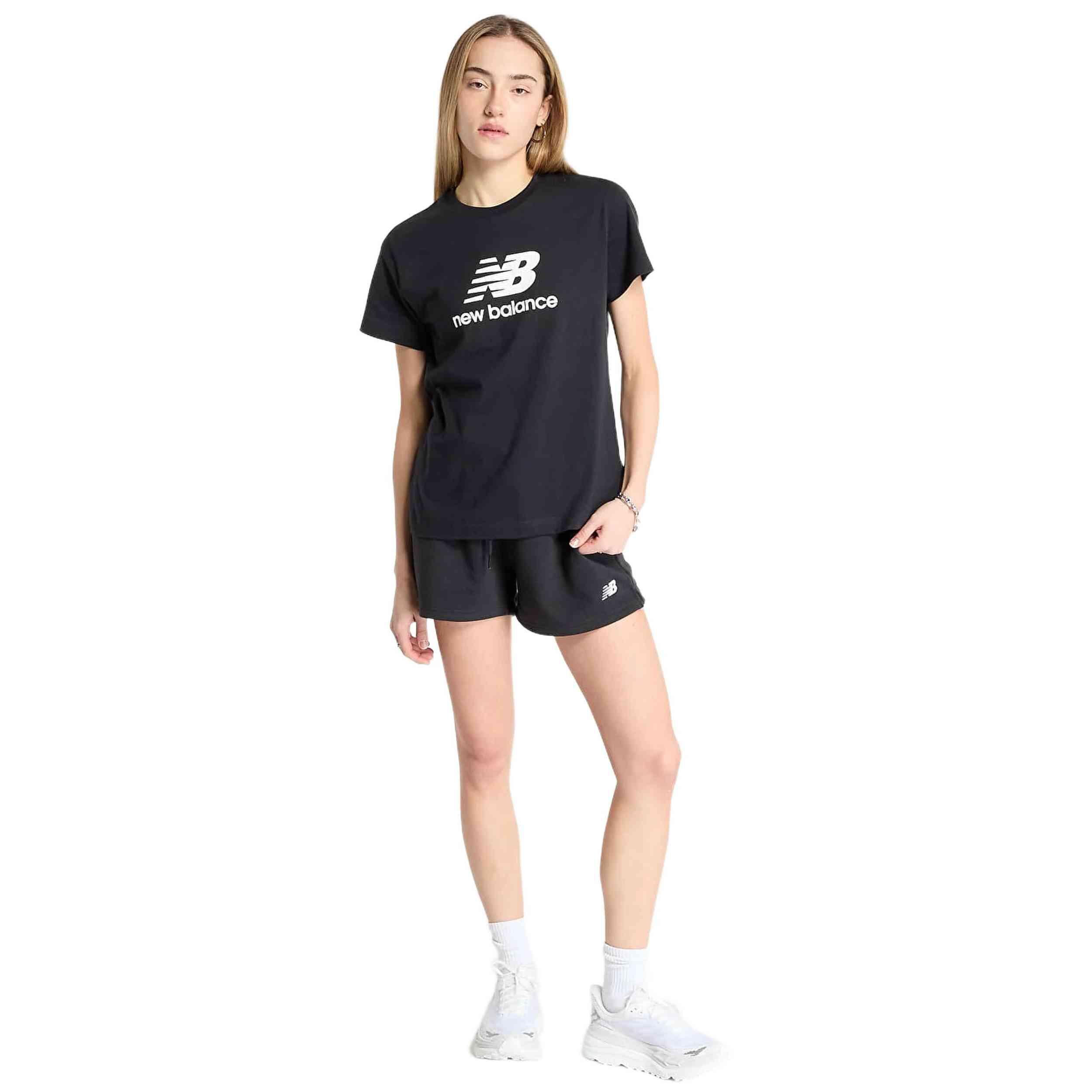 Maglia a maniche corte New balance modello WT41502BK per donne 4/6