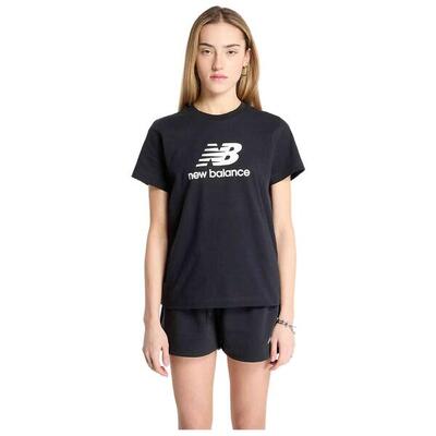 T-shirt met korte mouwen new balance model wt41502bk voor vrouwen