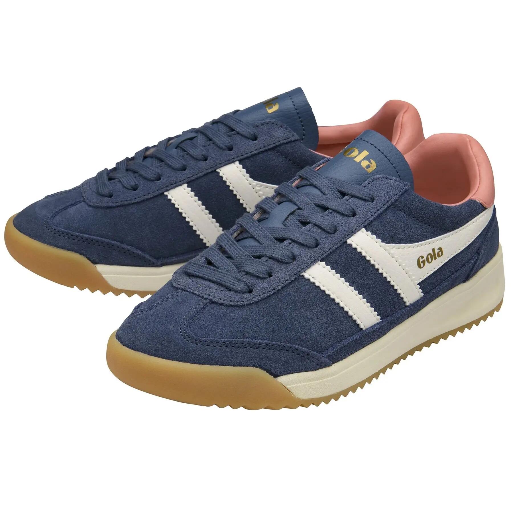 Suède damesschoenen Gola Tornado '88 3/5