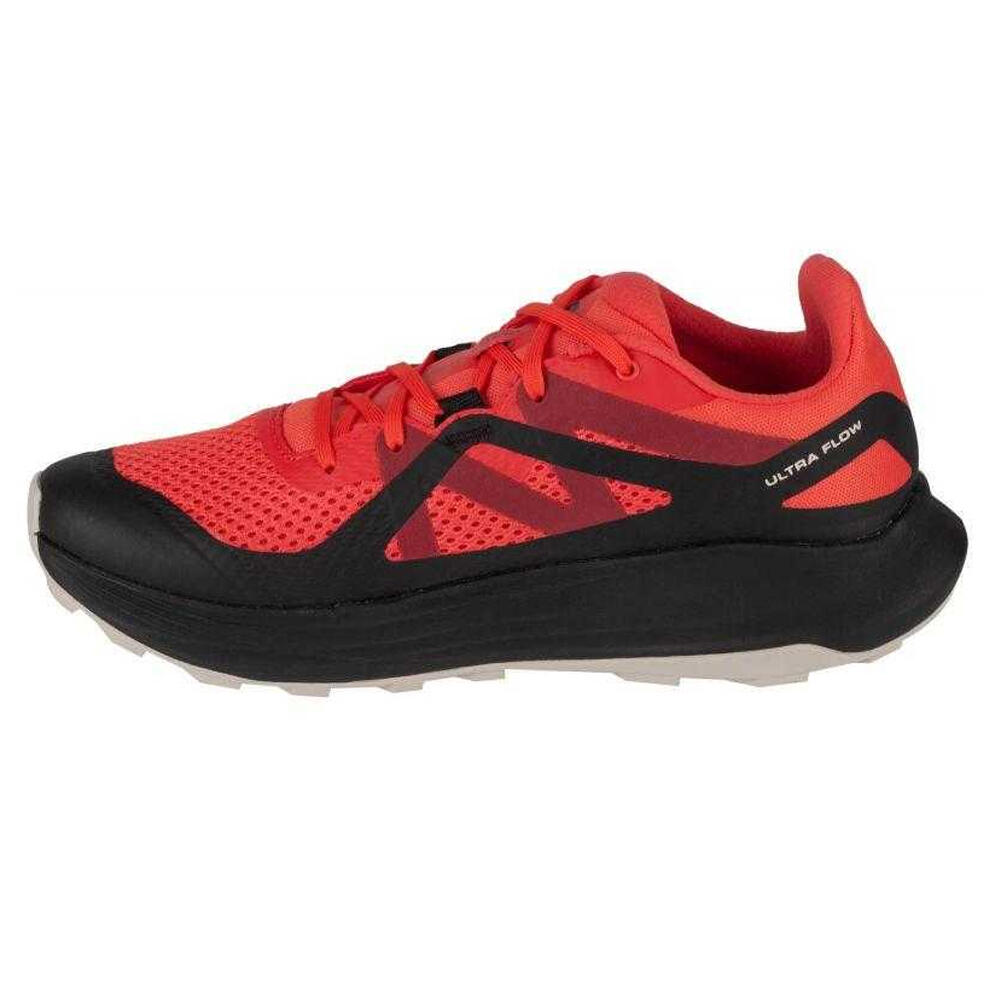 Scarpe SportiveUomo Salomon Ultra Flow Nero Rosso 2/4