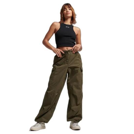 Baggy parachutebroek voor dames Superdry
