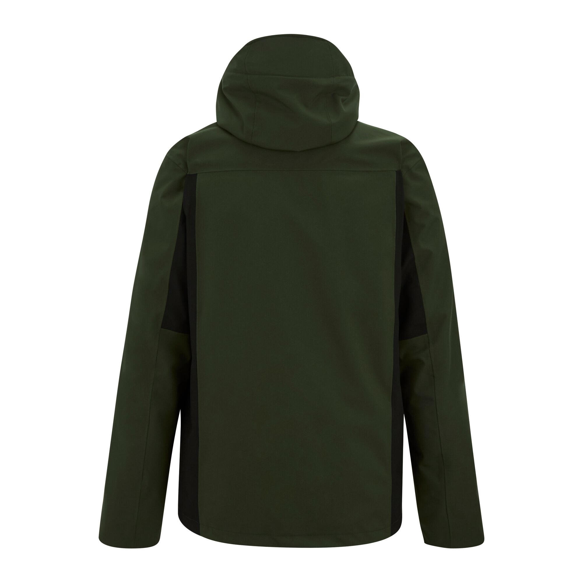 Veste Imperméable BIRCHDALE Homme (Kaki Foncé / Noir) 2/5