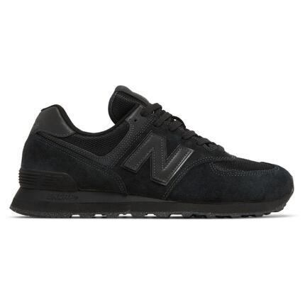 Buty Męskie New Balance 574 Ml574Eve Sneakersy Czarne Sportowe Skóra 47,5