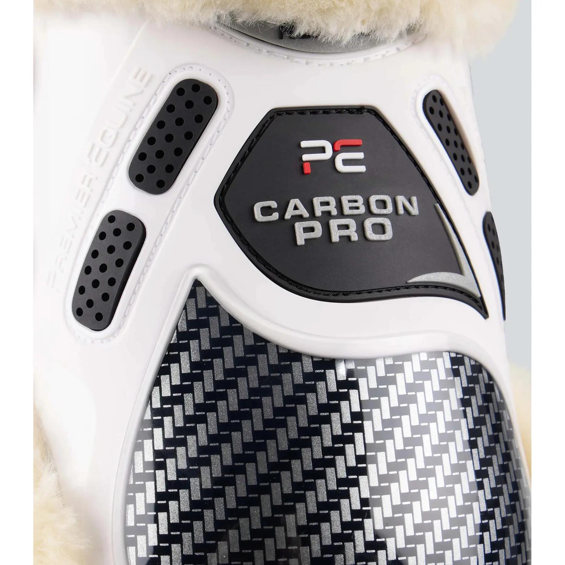 Wool horse leg wraps Premier Equine Carbon Pro Techno 6/6