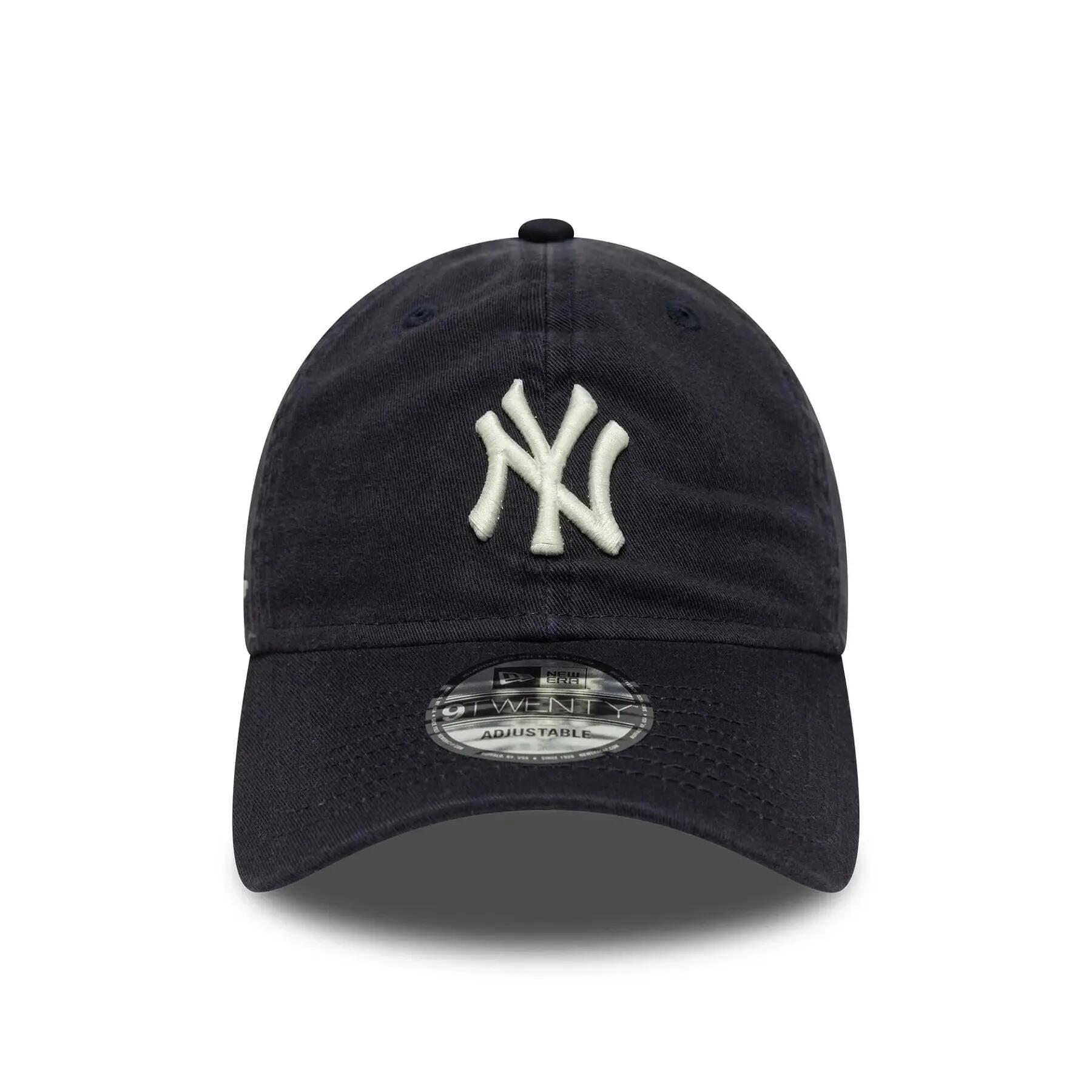 Cappellino da baseball donna New York Yankees New Era 9Twenty Washed Script 3/6