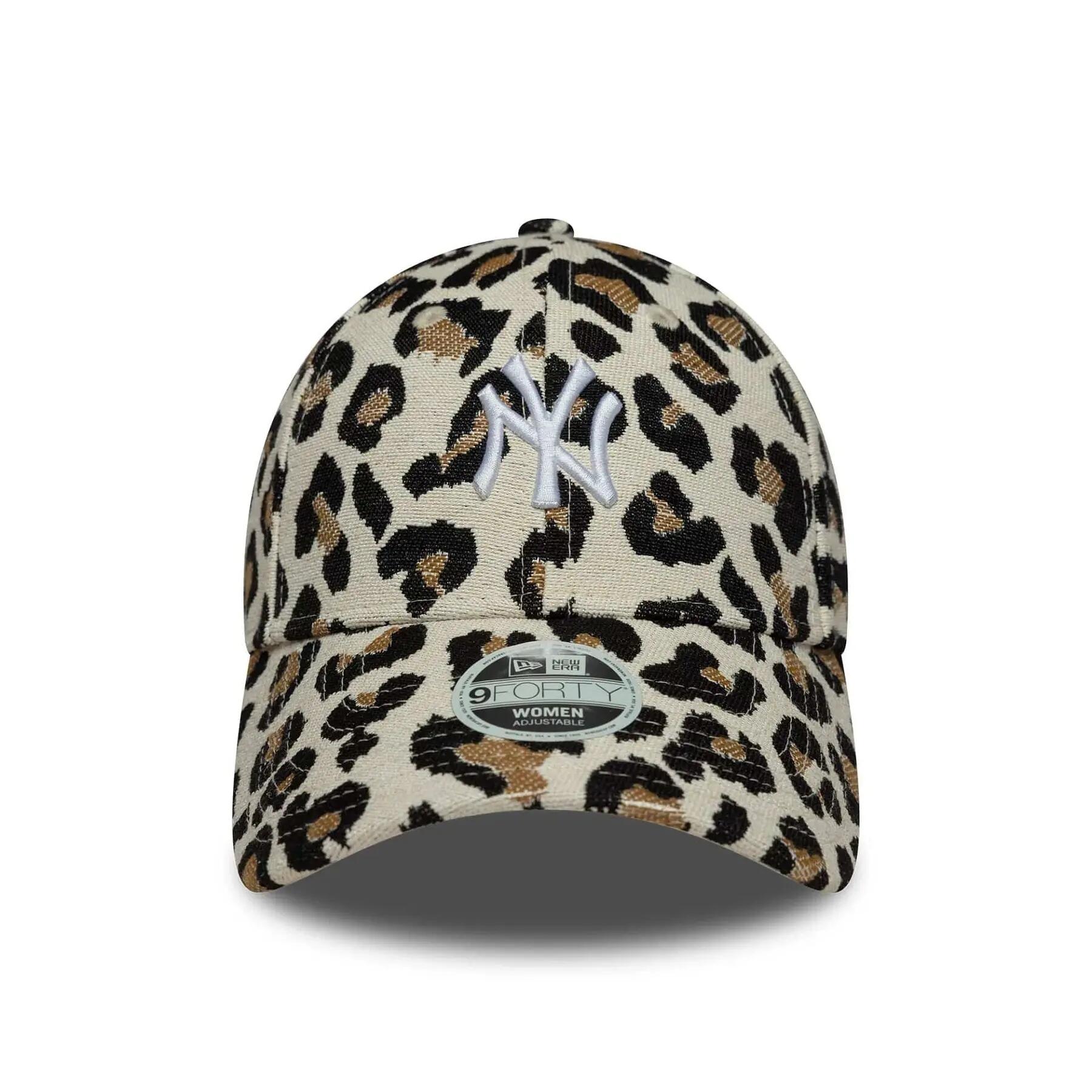 Casquette de baseball femme Los Angeles Dodgers New Era 9Forty Leopard Midi 2/5