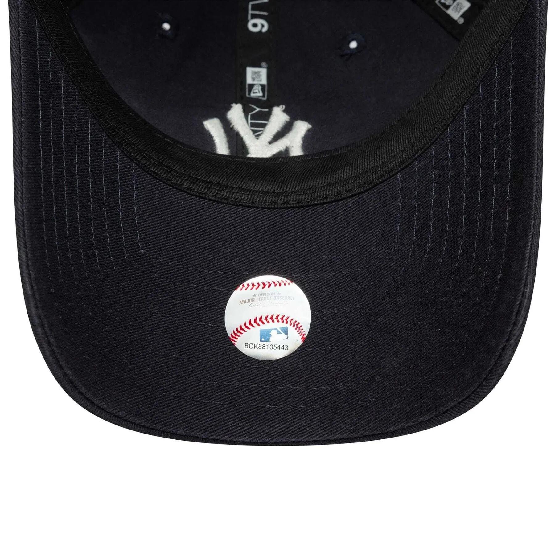 Cappellino da baseball donna New York Yankees New Era 9Twenty Washed Script 6/6