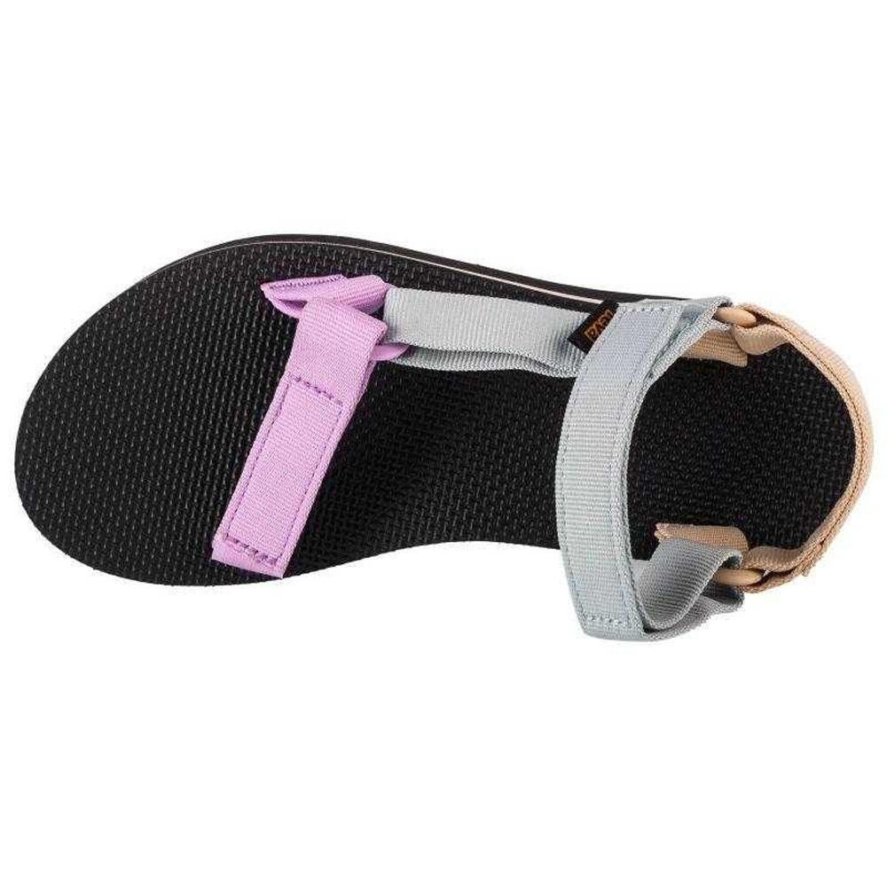 Sandalias Universal Plataforma para Mujer Negro, Multicolor 3/4