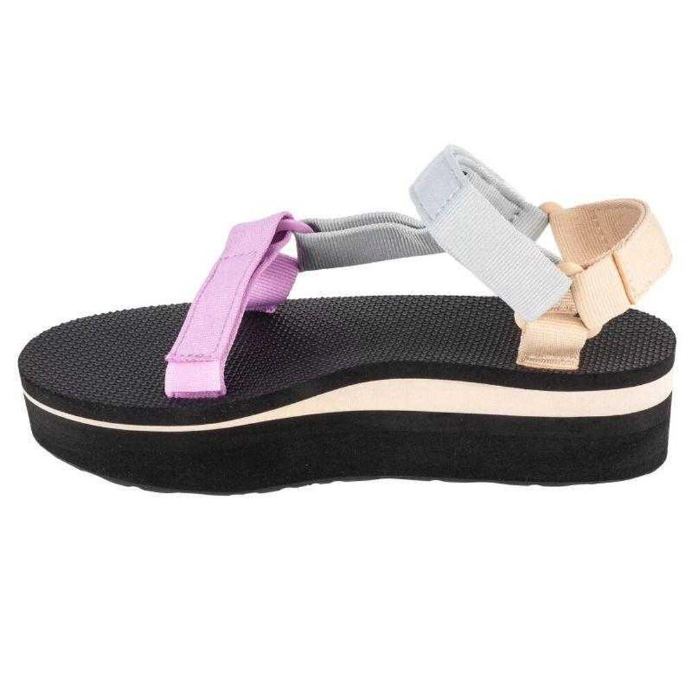 Sandalias Universal Plataforma para Mujer Negro, Multicolor 2/4