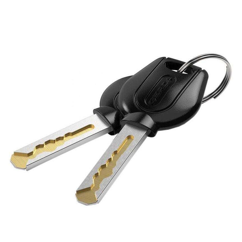 Câble Antivol De Vélo Motif/style Arrondi (Noir) 2/2
