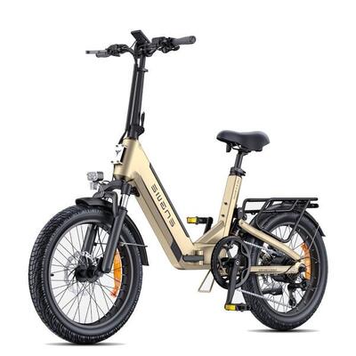 Elektrische fiets voor volwassenen engwe l20 3.0 boost batterij 48v 13.5ah
