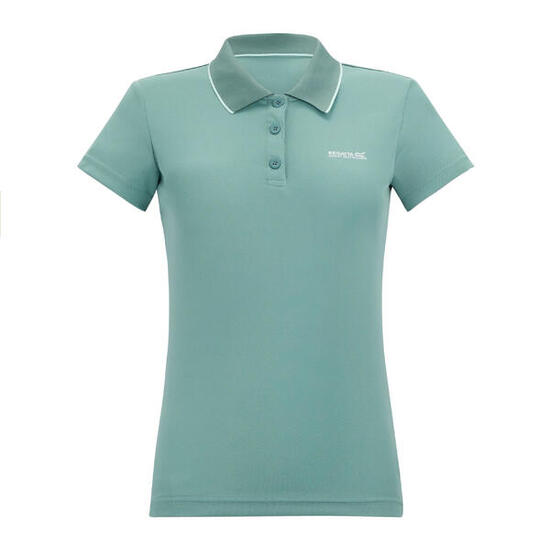 Polo Manches Courtes MAVERICK Femme (Pastel Turquoise)