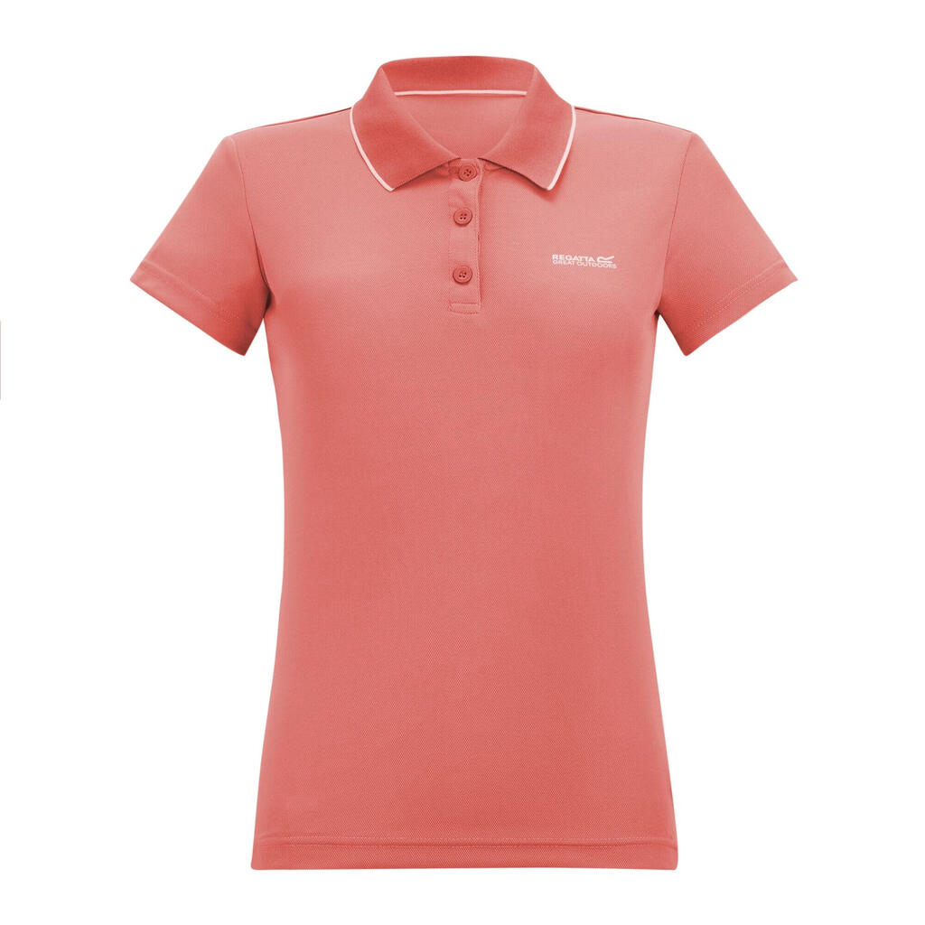 Womens/Ladies Maverick V Polo Shirt (Peach Pink)