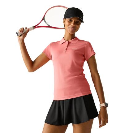 Polo Manches Courtes MAVERICK Femme (Turquoise Pastel)