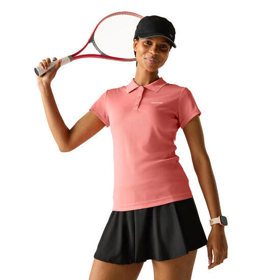 Polo Manches Courtes MAVERICK Femme (Corail)