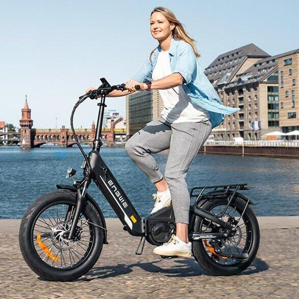 L20 3.0 PRO este o bicicletă electrică pentru adulți, cu baterie de 48V15Ah,20"