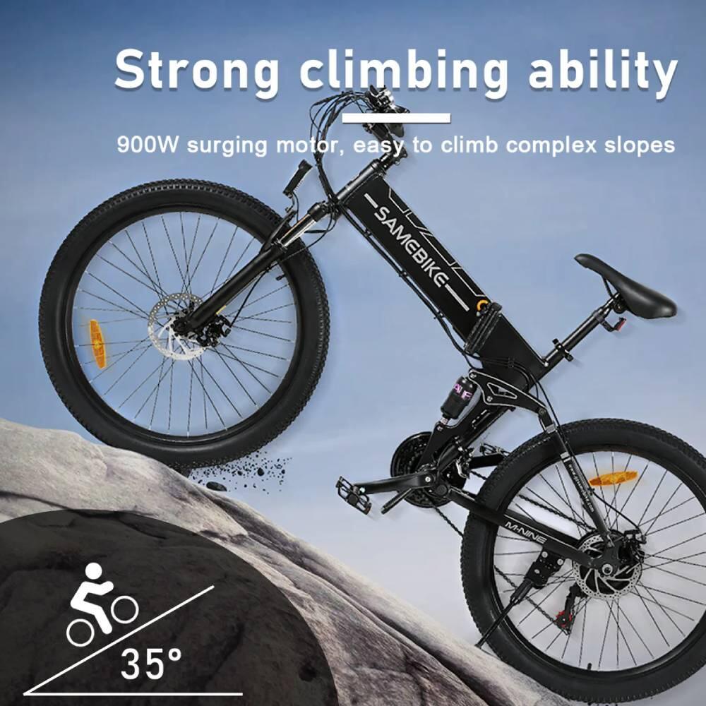 LO26‑II‑YD Faltbares Elektrofahrrad für Erwachsene, 48V‑14Ah‑Akku, 26" 6/7